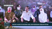 Jokowi Hadiri Syukuran Hasil Bumi Bersama Ribuan Petani