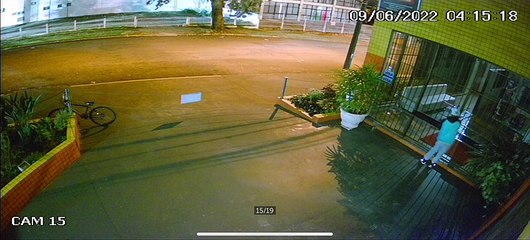Vídeo mostra tentativa de arrombamento e furto em empresa no Bairro Parque São Paulo