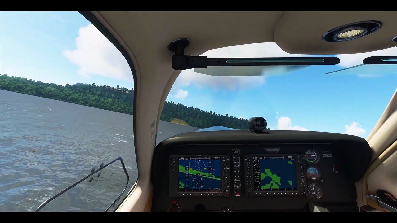Landing on Tol Island, Faichuk Islands in Micronesia | Microsoft Flight Simulator 2020