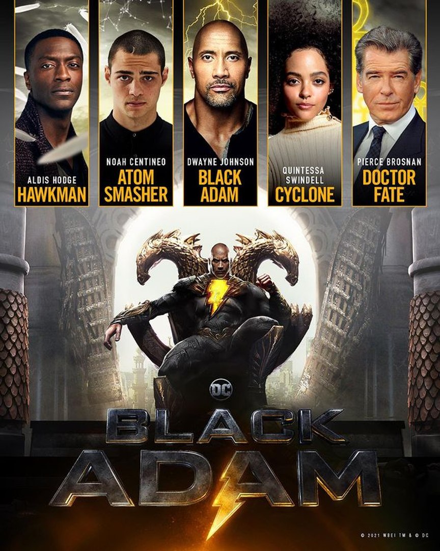 Dwayne Johnson, Pierce Brosnan: Black Adam - video Dailymotion
