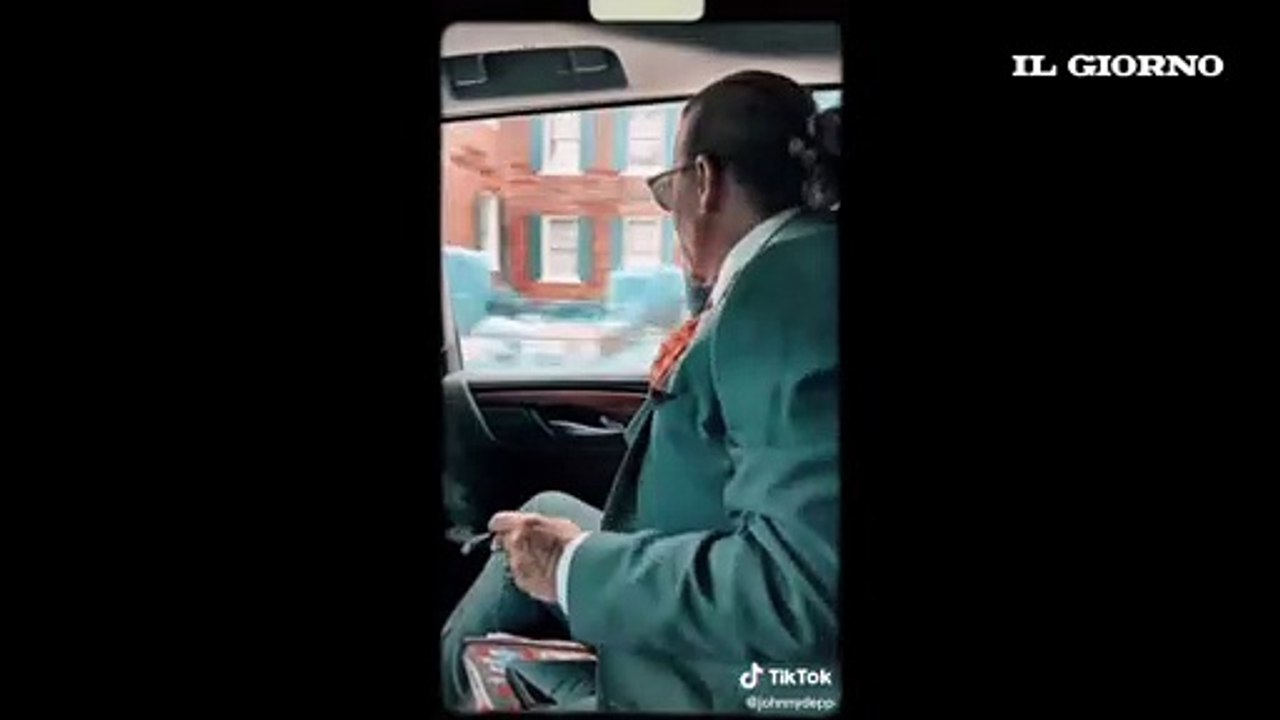 Johnny Depp, il primo post su Tik Tok