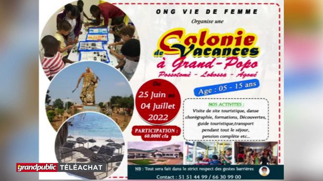 COLONIE DE VACANCES AVEC L'ONG VIE DE FEMME : UNE AUBAINE POUR LES ENFANTS