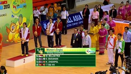 Momen Medali Emas Badminton Indonesia di SEA GAMES 2013