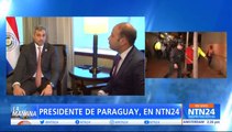 Entrevista al presidente de Paraguay Mario Abdo Benítez