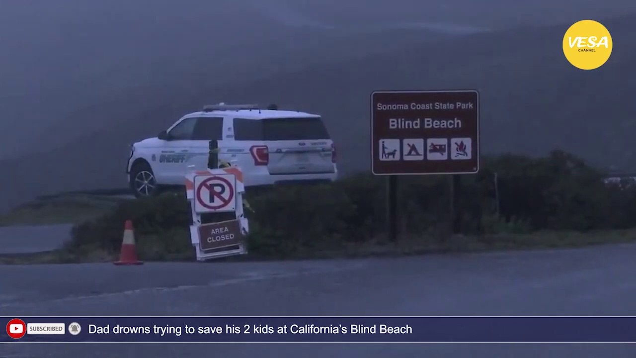 Dad drowns trying to save his 2 kids at California’s Blind Beach