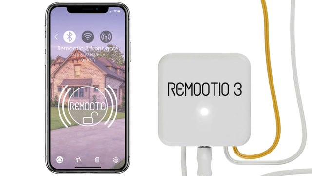 Manuel d'installation en français pour la télécommande intelligente Wifi et Bluetooth pour portes de garage et portails Remootio