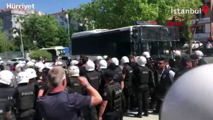 Bakırköy Adalet Sarayı önünde çıkan olaylarda 12 gözaltı
