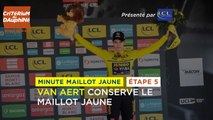 #Dauphiné 2022 - Étape 5 / Stage 5 - LCL Yellow Jersey Minute