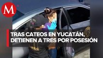 En Yucatán fueron detenidas tres personas por portación de drogas