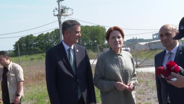 Akşener, Sakarya'da Sökülmeye Başlanan Tank-Palet Fabrikasının Önünde: Bizim İktidarımızda, Bu Sefer Biz Devlet Olarak Bu Yatırımı Yaparız