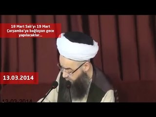 18 Mart Salı'yı 19 Mart Çarşamba'ya bağlayan gece yapılacaklar...