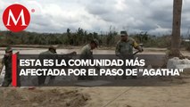 Instalarán puente provisional en Oaxaca tras paso de huracán 'Agatha'