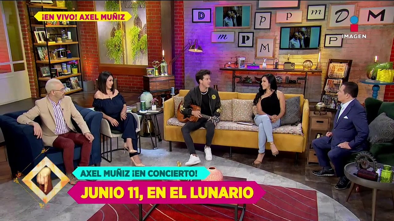 Cuando Axel Muñiz compartió escenario con Marco Antonio Muñiz