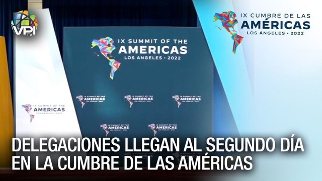 Delegaciones llegan al segundo día en la Cumbre de las Américas - 09Jun - VPItv