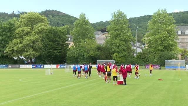 LÜKSEMBURG - A Milli Futbol Takımı, Lüksemburg maçı hazırlıklarını sürdürdü