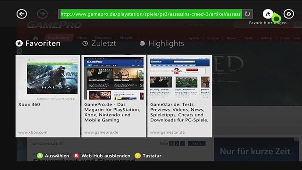 Xbox 360 - Dashboard-Update - Video: Wir stellen die Neuerungen des 2012er-Updates vor