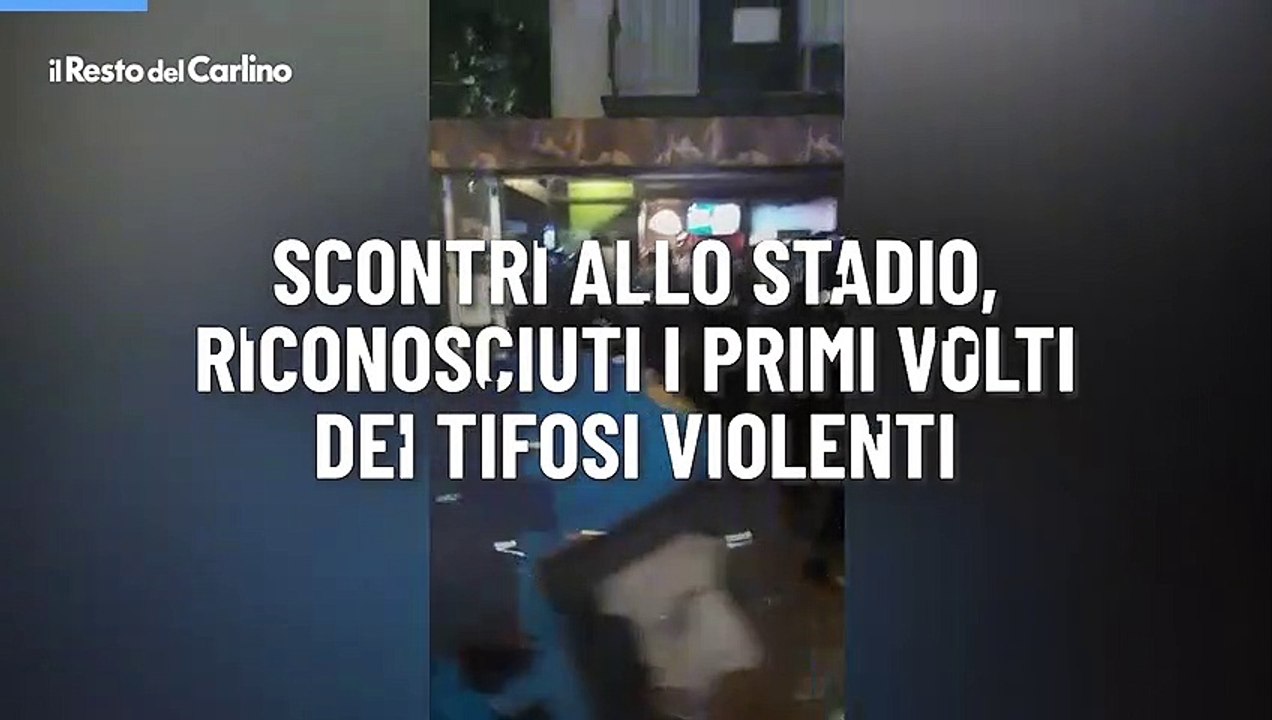 Scontri allo stadio, riconosciuti i primi volti dei tifosi violenti