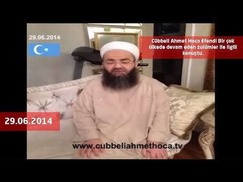 Cübbeli Ahmet Hoca Efendi Bir çok ülkede devam eden zulümler ile ilgili konuştu.