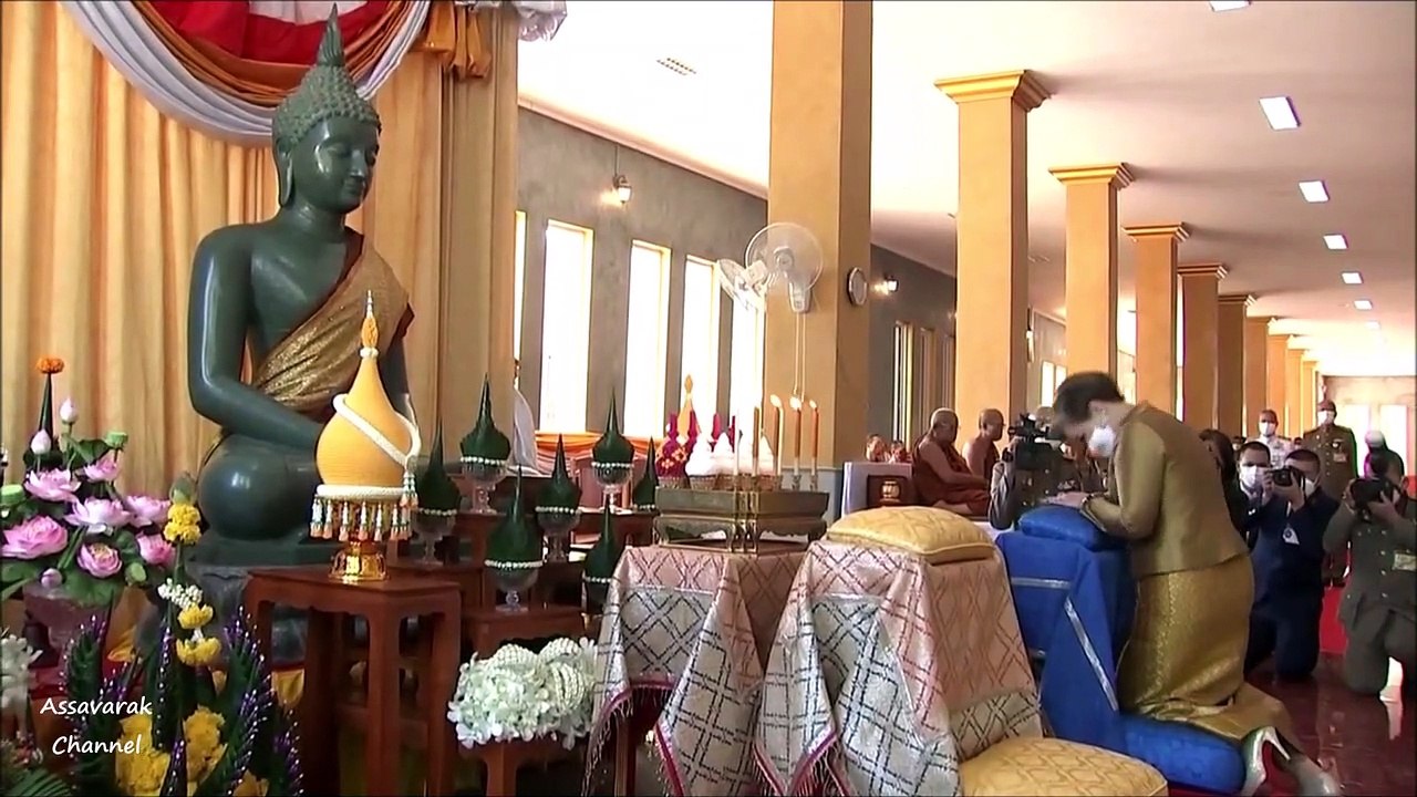 พระองค์เจ้าโสมสวลี กรมหมื่นสุทธนารีนาถ โปรดให้ผู้แทนพระองค์ถวายผ้าพระกฐิน วัดราษฎร์สงเคราะห์อุดรธานี