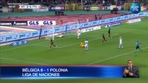 Bélgica goleó 6x1 a Polonia en la Liga de Naciones