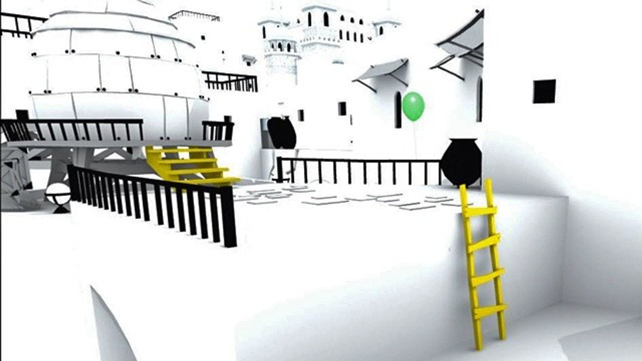 The Unfinished Swan - Test-Video zum ungewöhnlichen PSN-Malspiel