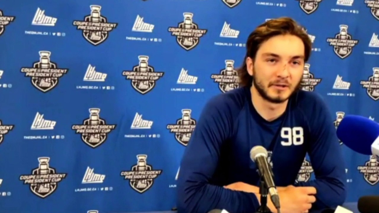 Finale LHJMQ : Xavier Bourgault et sa famille vivent des moments inoubliables