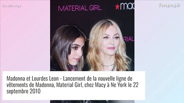 Madonna : Sa fille, Lourdes Leon, torride en corset dans un nouveau clip
