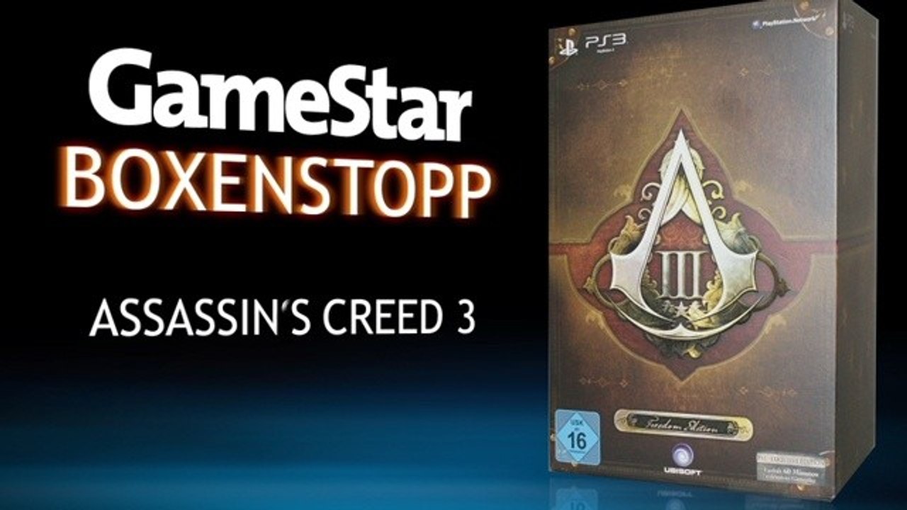 Assassin's Creed 3 - Boxenstopp zur Join-Or-Die- & Freedom-Edition