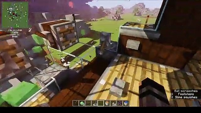 Minecraft fully functional Attack Helicopter using Create Mod