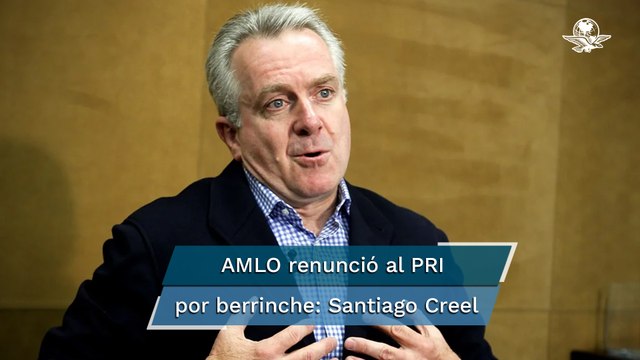 Se comporta peor que el viejo PRI: Creel responde a burlas de AMLO