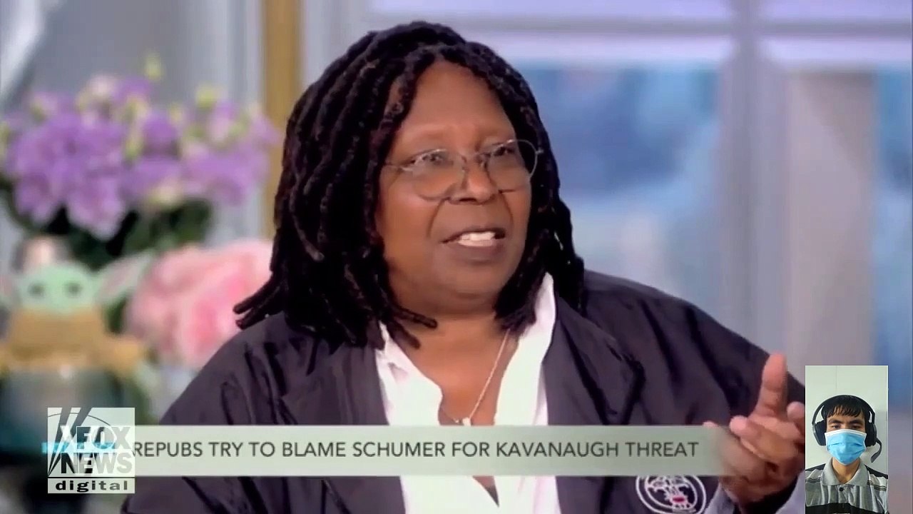 Whoopi Goldberg says on 'The View' that 'both sides' are guilty of rhetoric like Schumer's on Kavanaugh