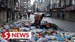 Nepal's capital chokes with garbage dumped in streets