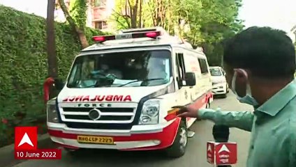 Rajya Sabha Election 2022 : भाजप आमदार लक्ष्मण जगताप रुग्णवाहिकेने मतदानासाठी दाखल