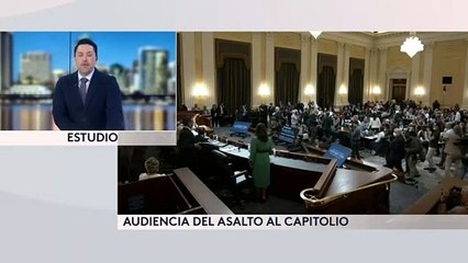 Hoy se realizó la primera audiencia televisada de la investigación sobre el asalto al capitolio el 6 de enero de 2021.