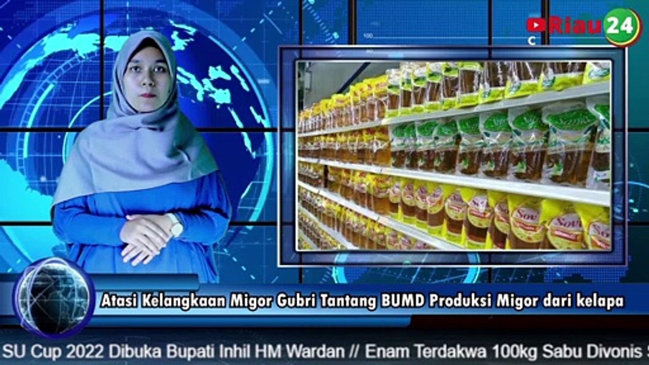 Atasi Kelangkaan Migor/ Gubri Tantang BUMD Produksi Migor dari kelapa
