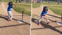 Boy's Walkout Dance to First Base Goes Viral | Happily TV