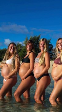 Chuyện lạ có 1-0-2: Hội bạn thân 4 cô gái 2 lần mang thai cùng lúc, đồng sinh nở, đồng nuôi dạy con cái