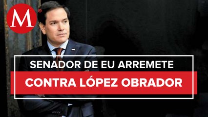 Marco Rubio reta a AMLO a detener caravana migrante “ahora”
