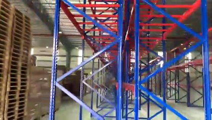 Dự án lắp đặt kệ kho tải trọng nặng tại KCN Thăng Long