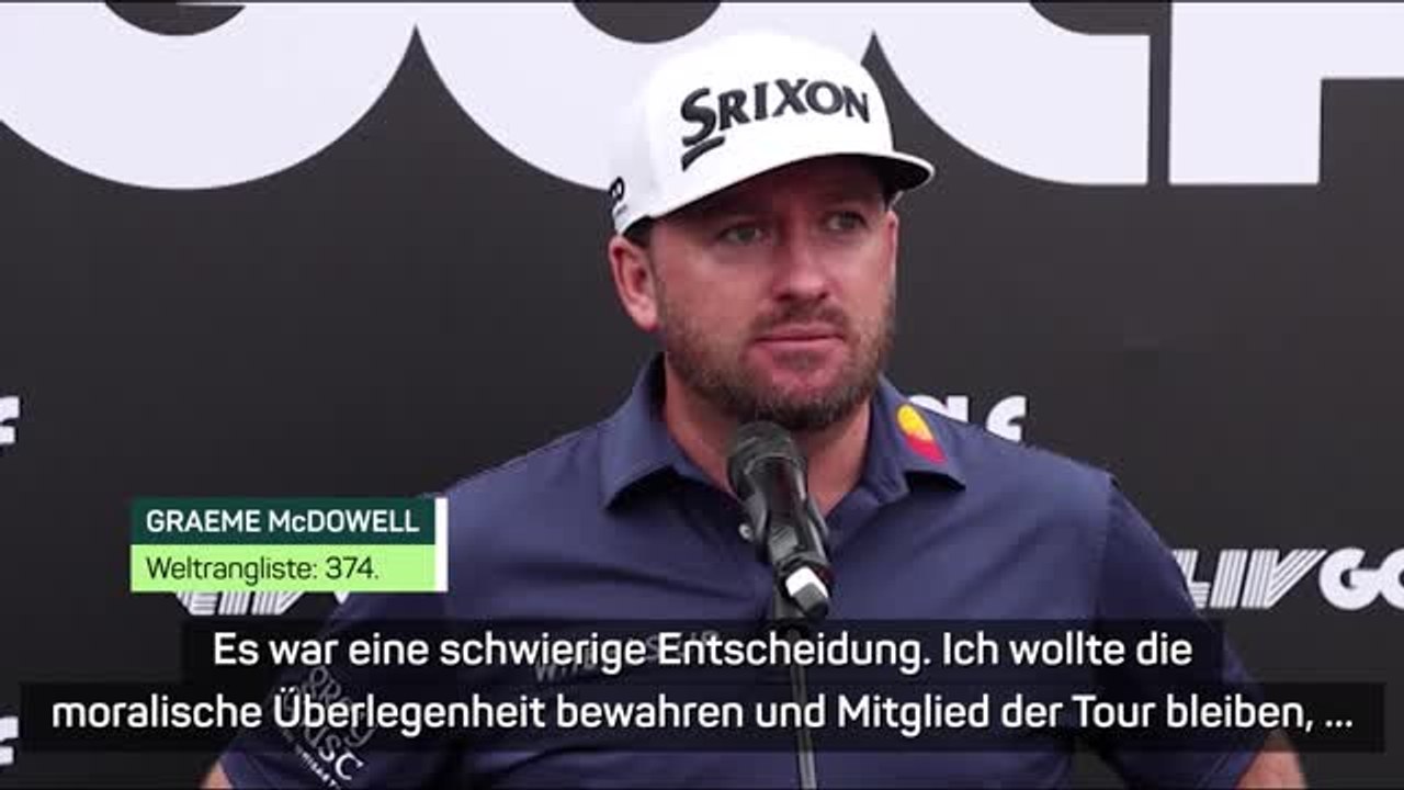 Mcdowell: "moralische Überlegenheit bewahren"