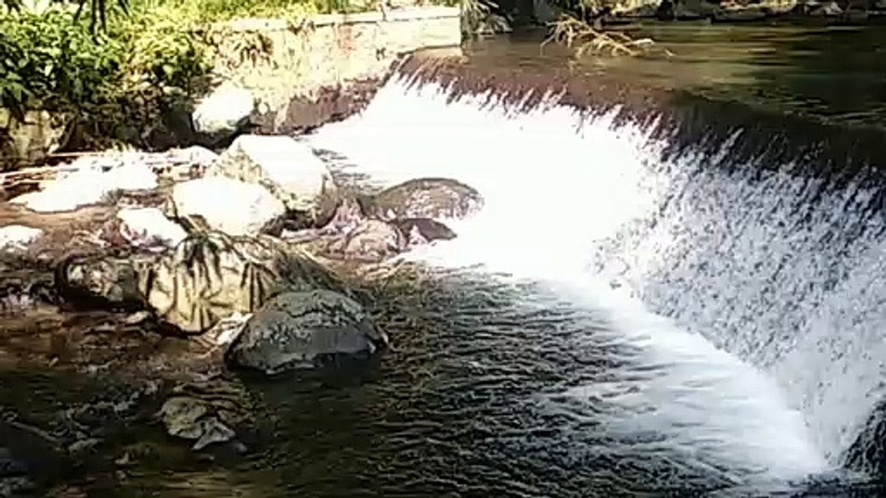 clear river water