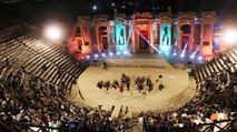 1800 yıllık antik tiyatroda konser