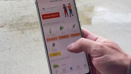 Actus : la CUD lance l’application mobile Live Pollen - 10 juin 2022