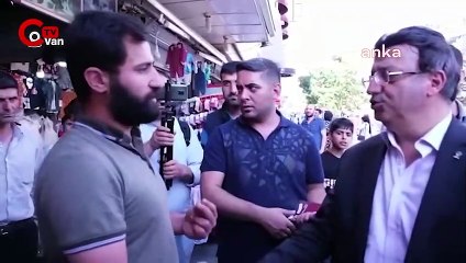 Vanlı esnaftan AKP İl Başkanı'na tepki: 'Perişanız, sorumlusu sizsiniz'