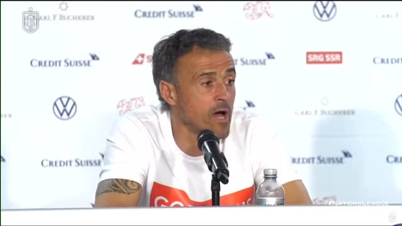 Luis Enrique: "Unai Simón no me pone nervioso nunca, necesitamos que el portero genere la primera superioridad"
