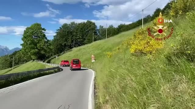 İtalya'da 4'ü Türk 7 kişiyi taşıyan helikopter kayboldu Arama kurtarma çalışmaları devam ediyor