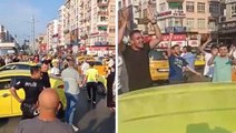 Son gelen zamlar isyan ettirdi! Mersin'de taksiciler meydanda toplanıp kontak kapattı