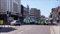 Blackpool stabbing sees Dickson Road and Springfield Road shut by police