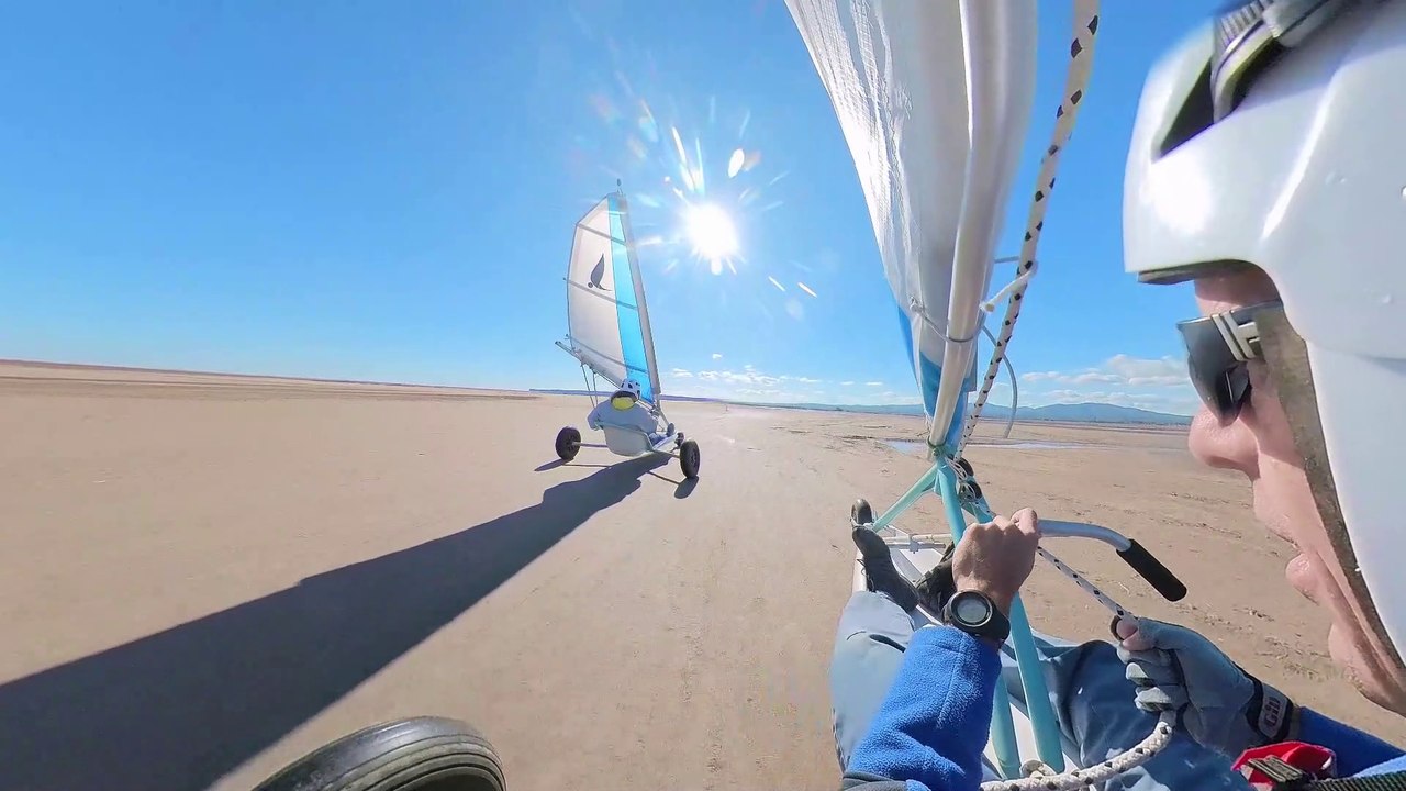 Découverte du char à voile