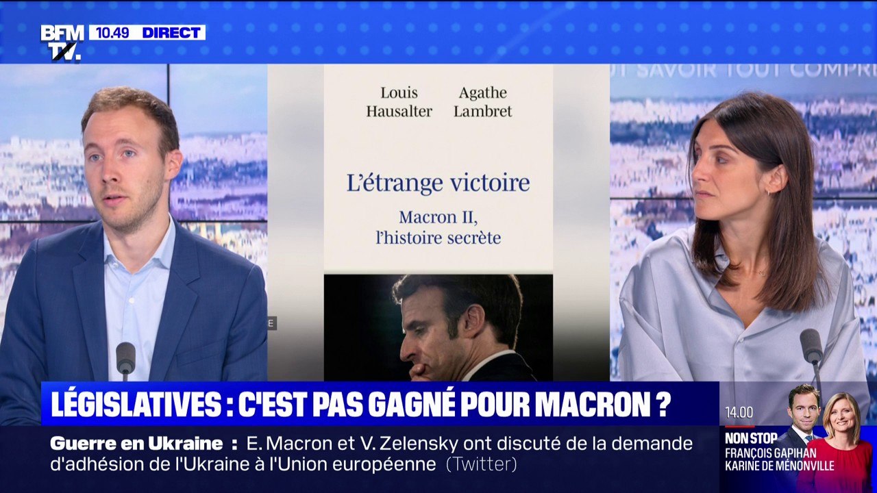 Agathe Lambret: "Emmanuel Macron avait pensé enjamber la présidentielle, comme il a pensé enjamber ces législatives"